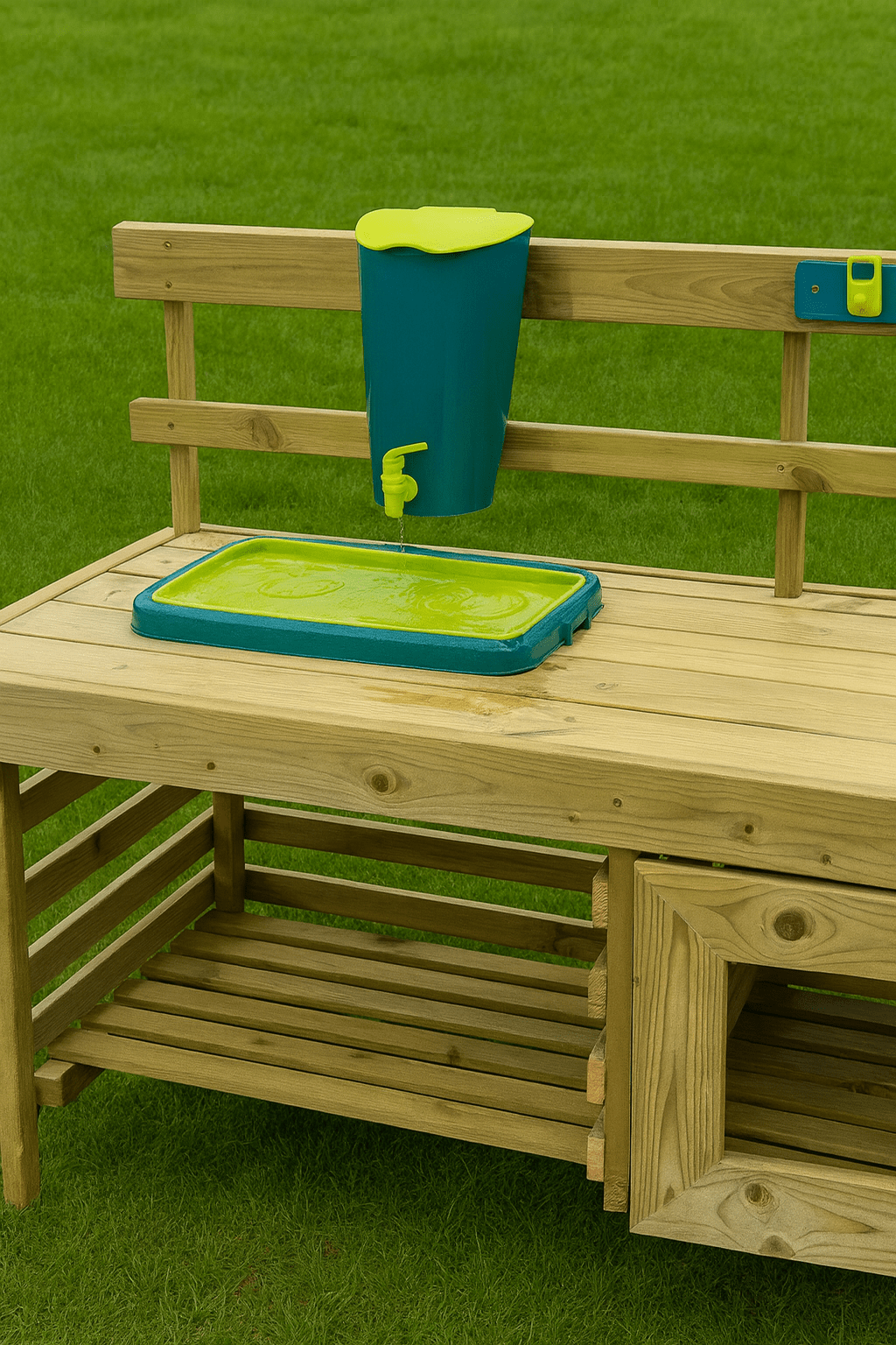 XL Mud Kitchen with Appliance - Duck Woodworks