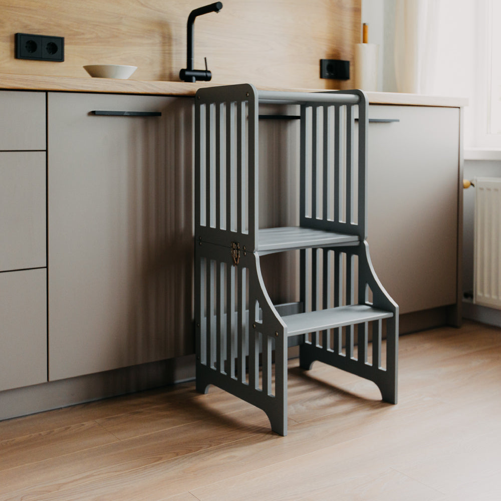 Foldable kitchen tower (striped collection)