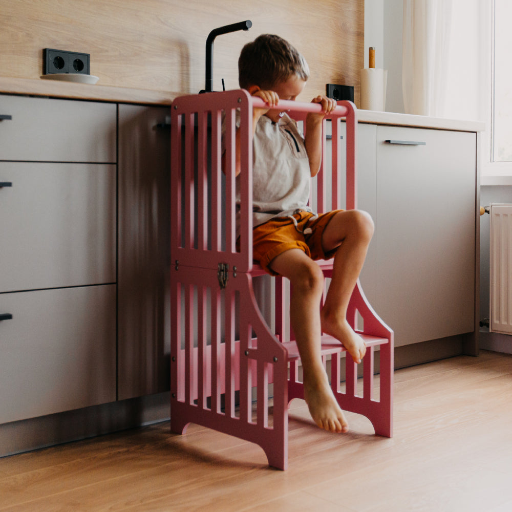 Foldable kitchen tower (striped collection)