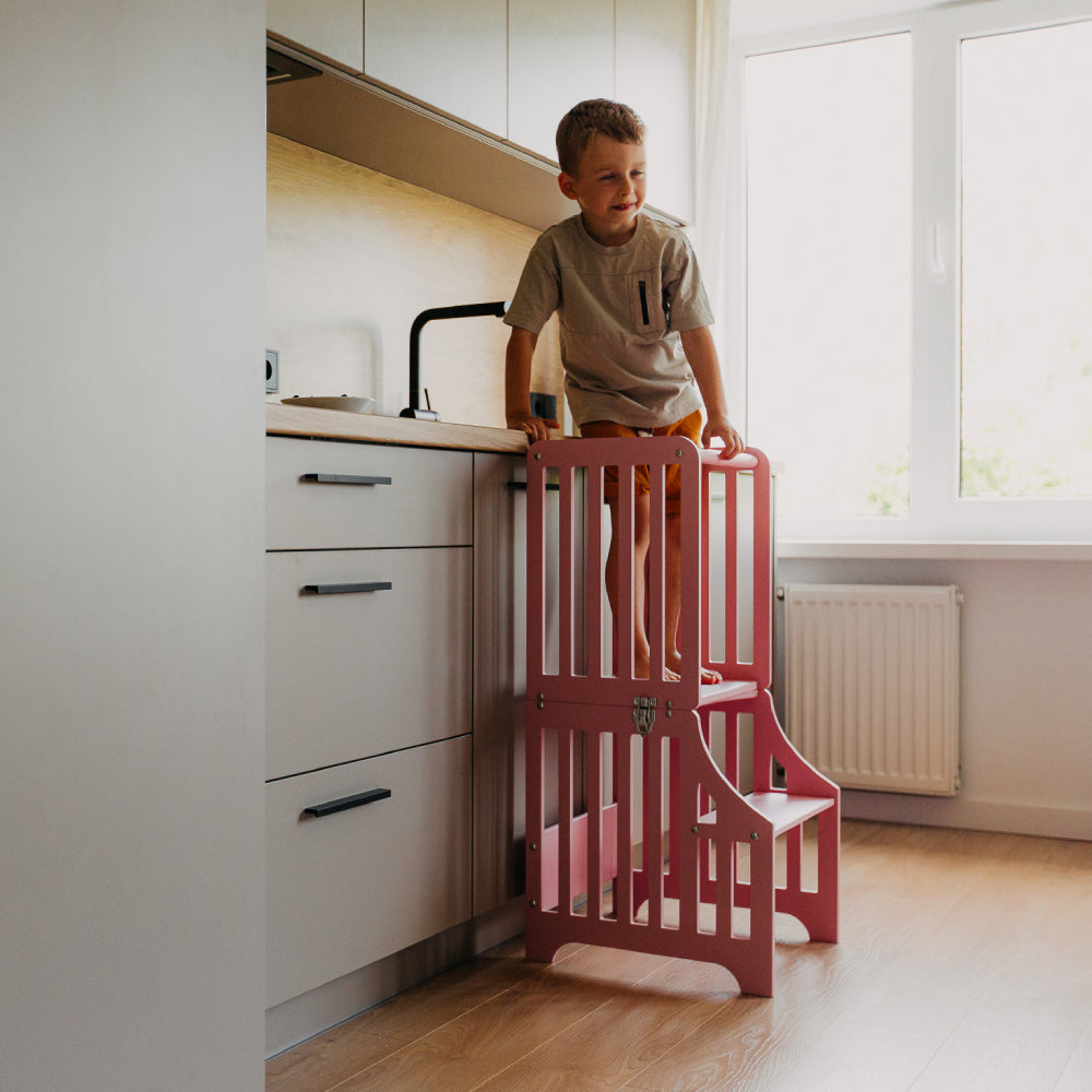 Foldable kitchen tower (striped collection)