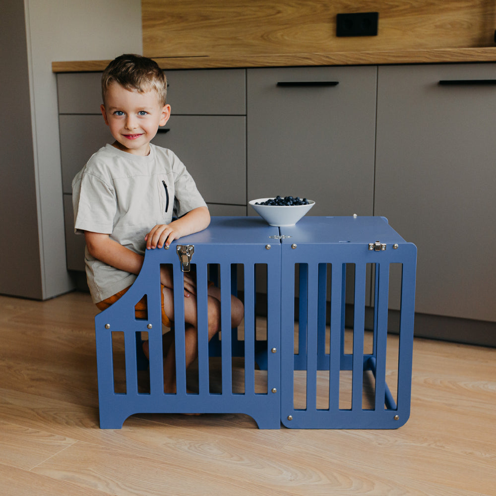 Foldable kitchen tower (striped collection)