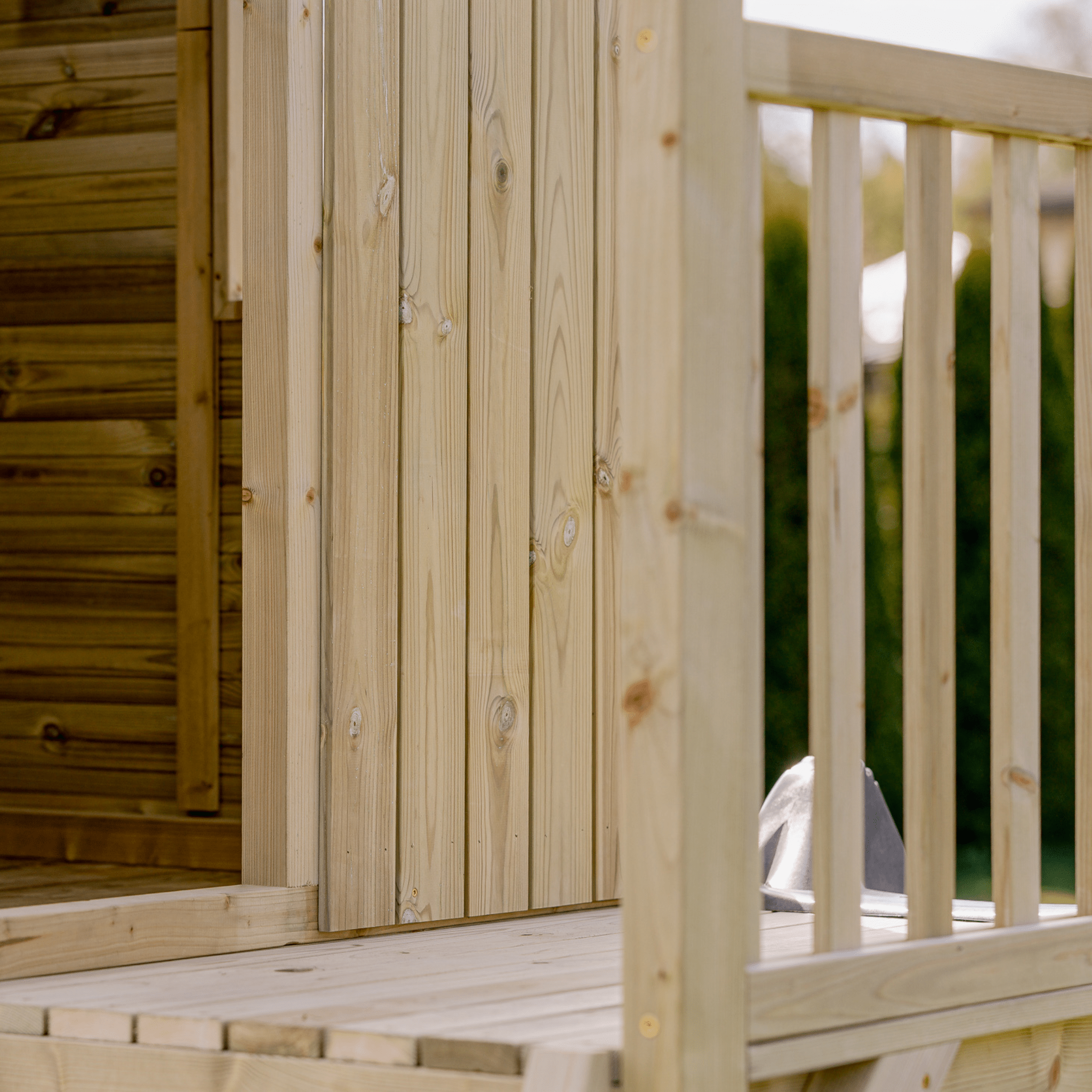 XL Duck House With A Slide - Duck Woodworks