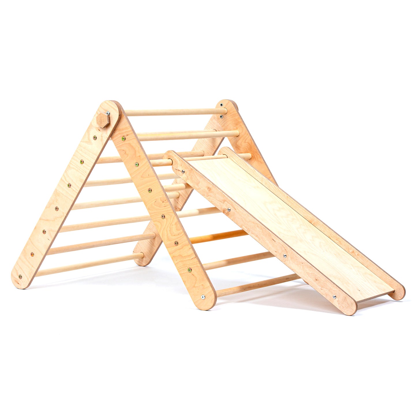 Climbing Triangle with a slide