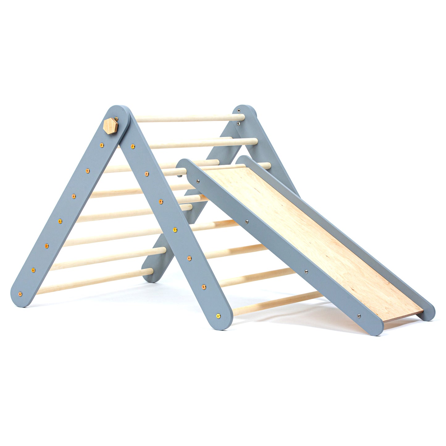 Climbing Triangle with a slide