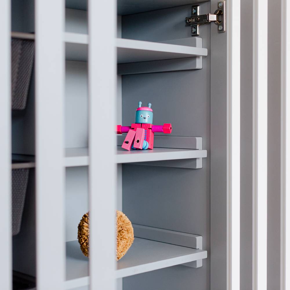 House shaped cupboard for children