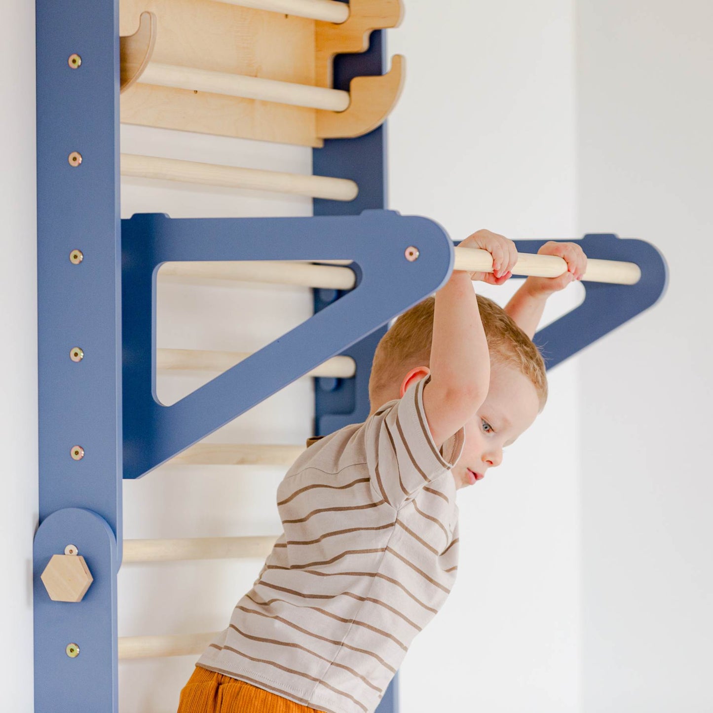 Climbing Triangle - Swedish Ladder set with a slide