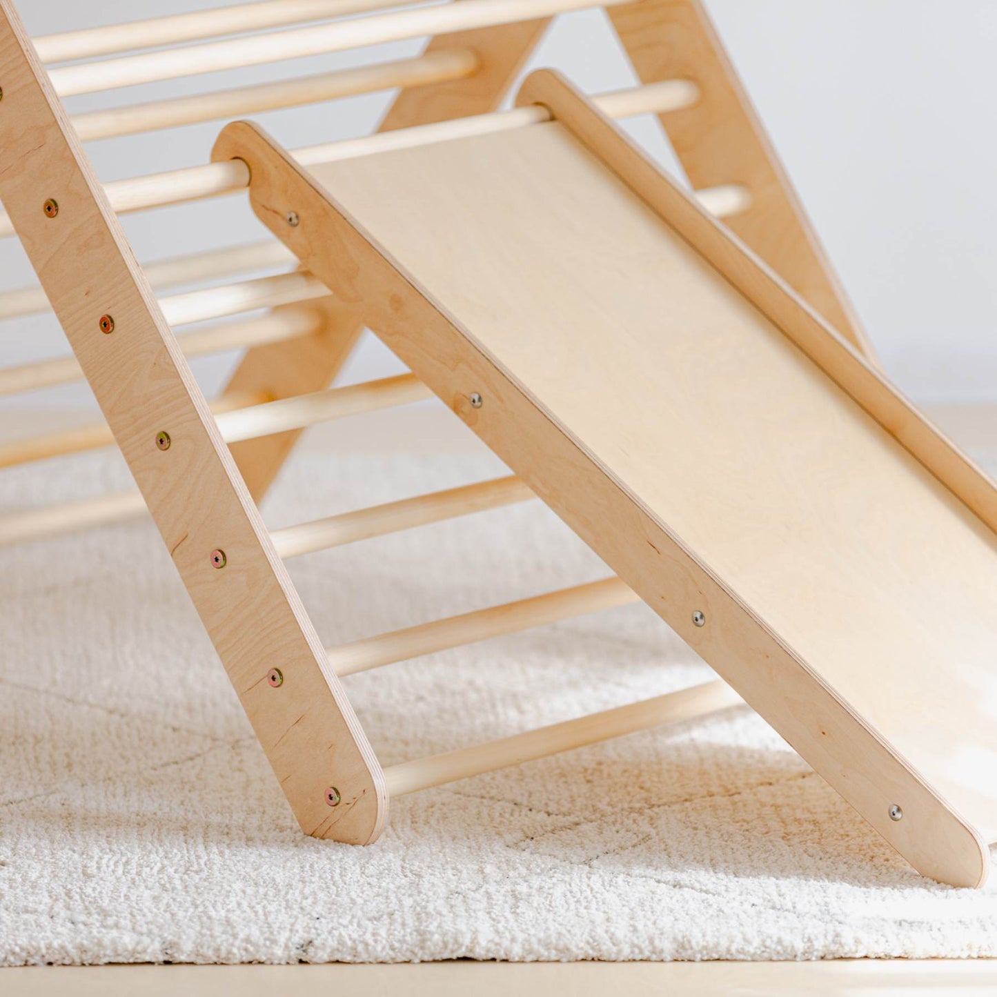 Climbing Triangle with a slide