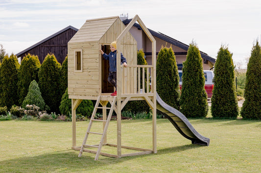 Golden Autumn Days: Wooden Outdoor Toys for Family Fun - Duck Woodworks