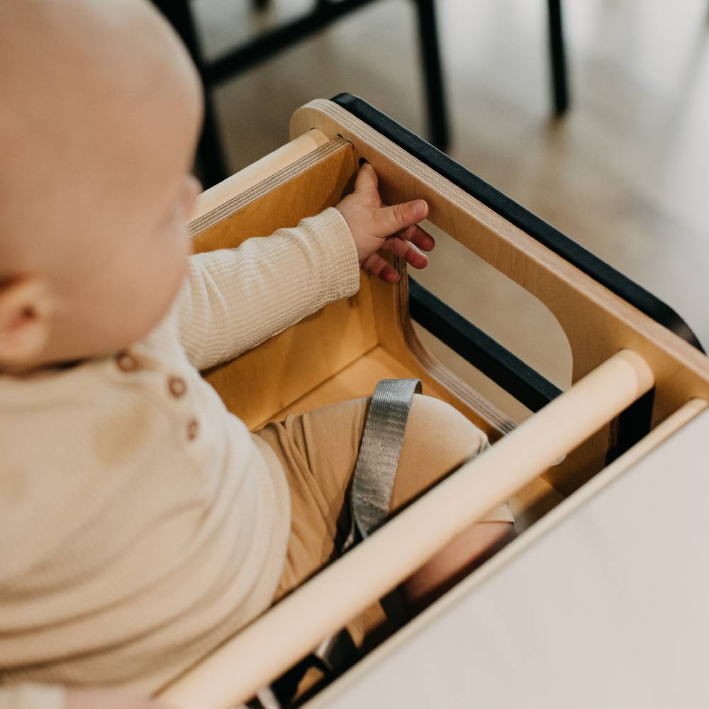 High Chair add on for Folding kitchen tower