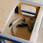 High Chair add on for Folding kitchen tower - Duck Woodworks