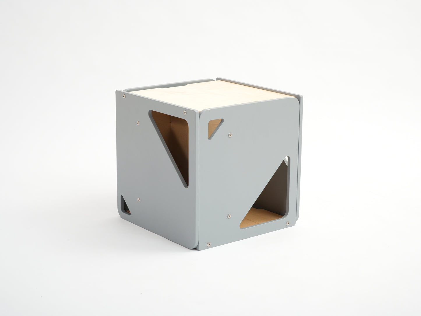 2-in-1 Table and Cube Chair