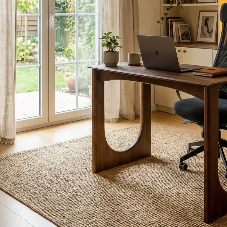 Enhance the resolution and quality of  cropped room  to 4K  maintaining the original composition and