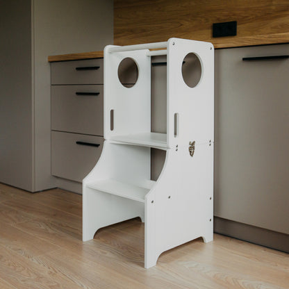 Foldable kitchen tower