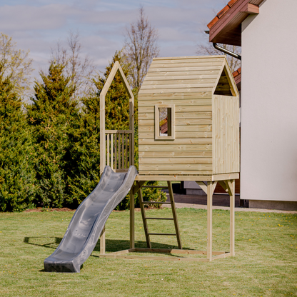 XL Duck House With A Slide