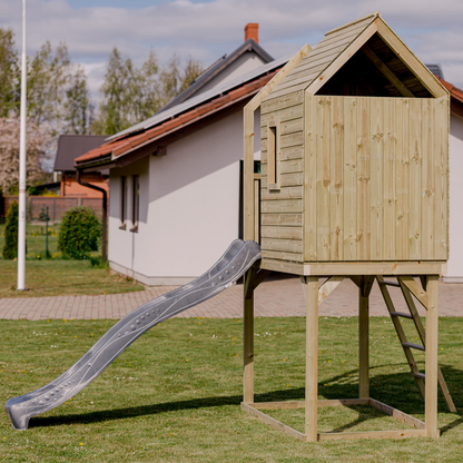 XL Duck House With A Slide