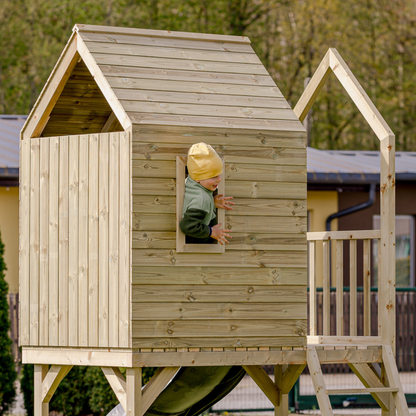 XL Duck House With A Slide