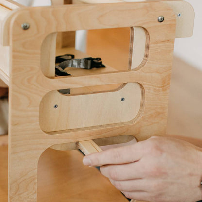 High Chair add on for Folding kitchen tower