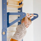Climbing Triangle - Swedish Ladder set with a slide - Duck Woodworks