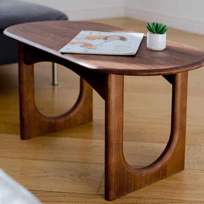 Mid-Century Coffee Table | Solid Pine | Large