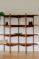 Mid Century Modern Bookcase - Duck Woodworks