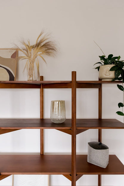 Mid Century Modern Bookcase | simple - Duck Woodworks