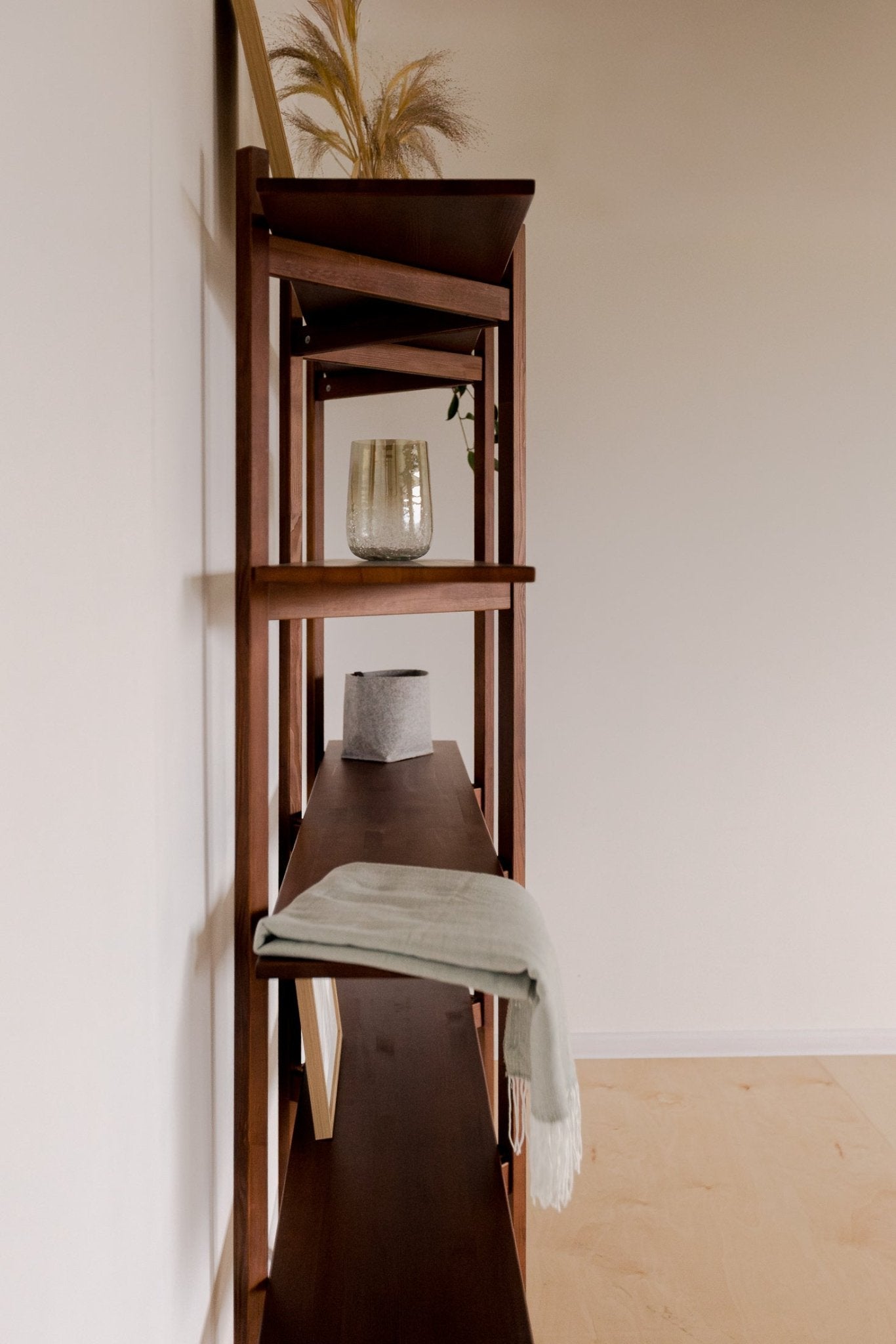 Mid Century Modern Bookcase | simple - Duck Woodworks