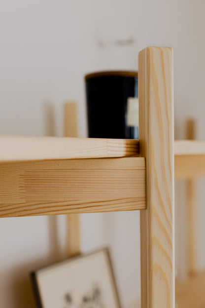 Bücherregal im Mid-Century-Modern-Stil